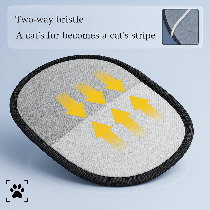 Dual-Sided Pet Hair Remover Glove for Grooming Dogs, Cats (1-3 Pack Options)